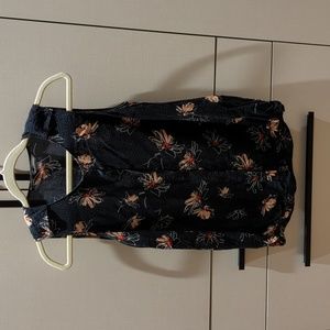 Banana Republic Sleeveless Blouse Navy